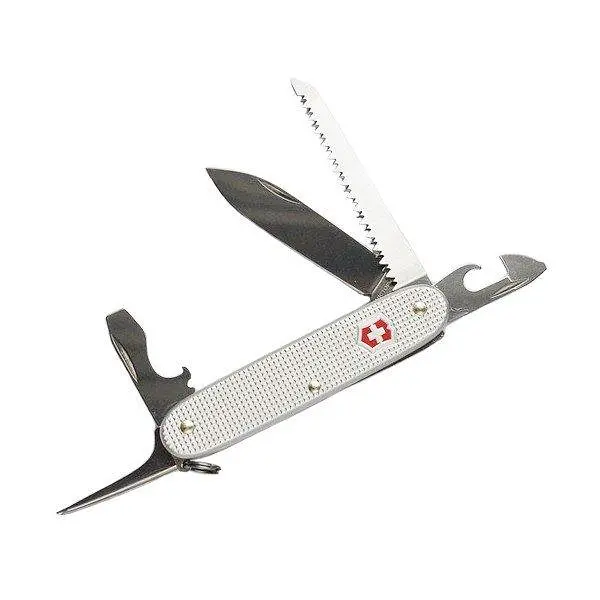 Ніж Victorinox Farmer 93мм,9функ,ріфл.срібл - фото 3