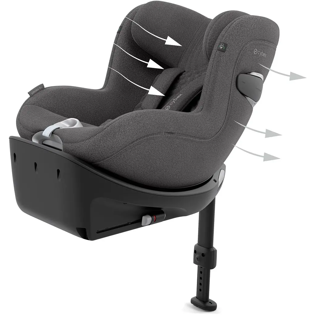 Автокрісло Cybex Sirona Ti Plus Mirage Grey (525000867) - фото 13