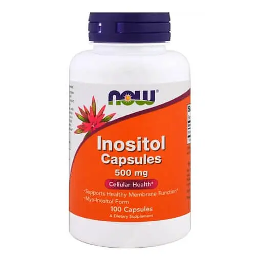 Інозитол (B-8) Inositol 500 mg 100 капсул NOW vit0005900