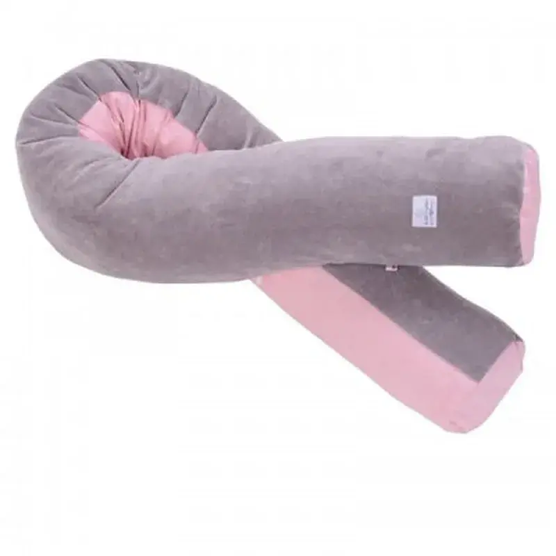 Подушка Верес для кормления Comfort Long Velour taupe-rose 170x52 (302.01.4) - фото 2