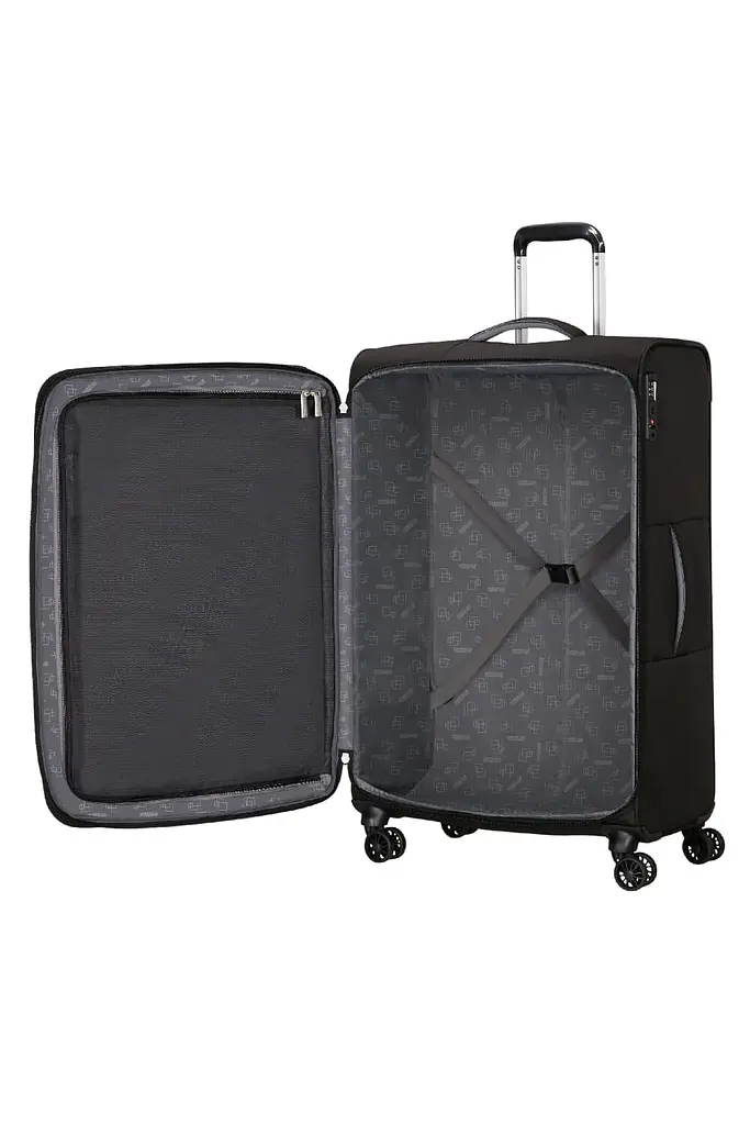 Валіза 78,5 См American Tourister CLOUDRIDER JET BLACK 78,5x49x30(32) MJ4*09006 - фото 2