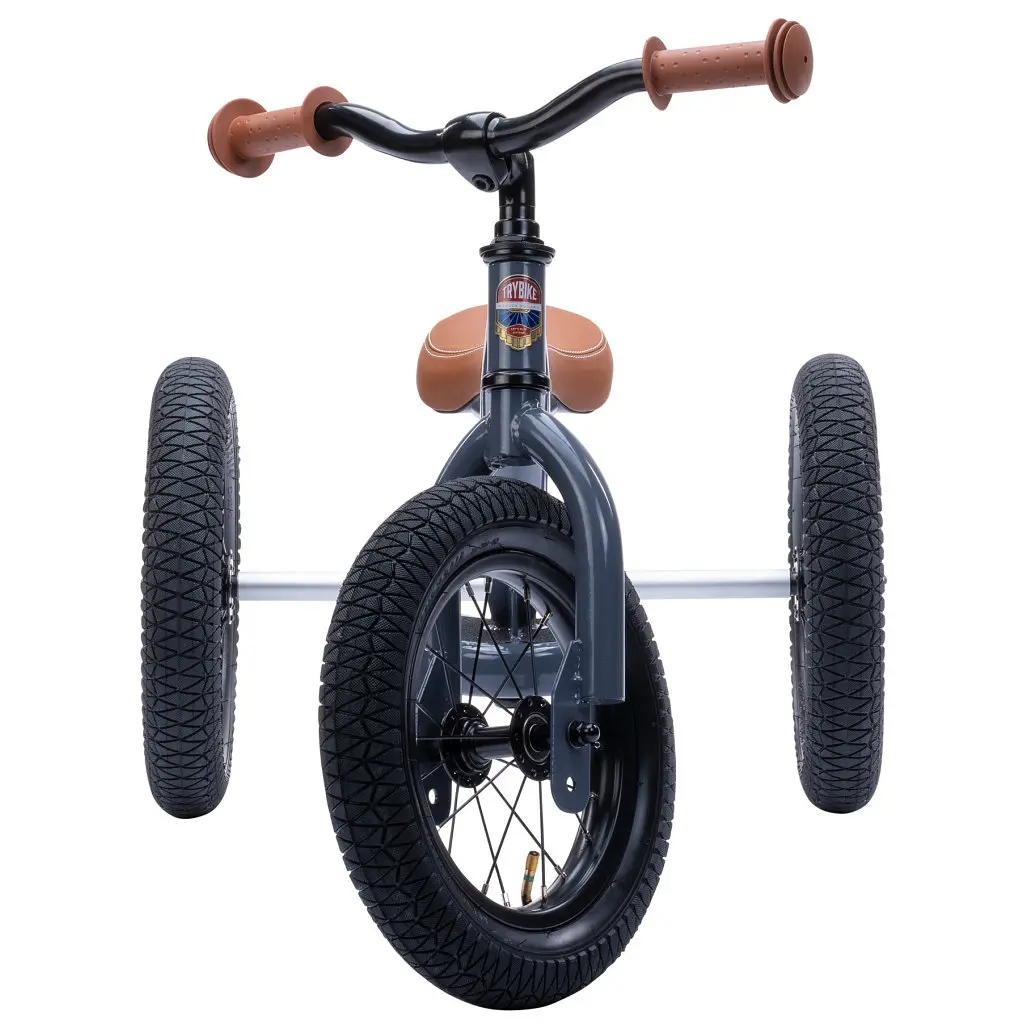Беговел Trybike трехколесный балансирующий серый (TBS-2-GRY+TBS-99-TK) - фото 4