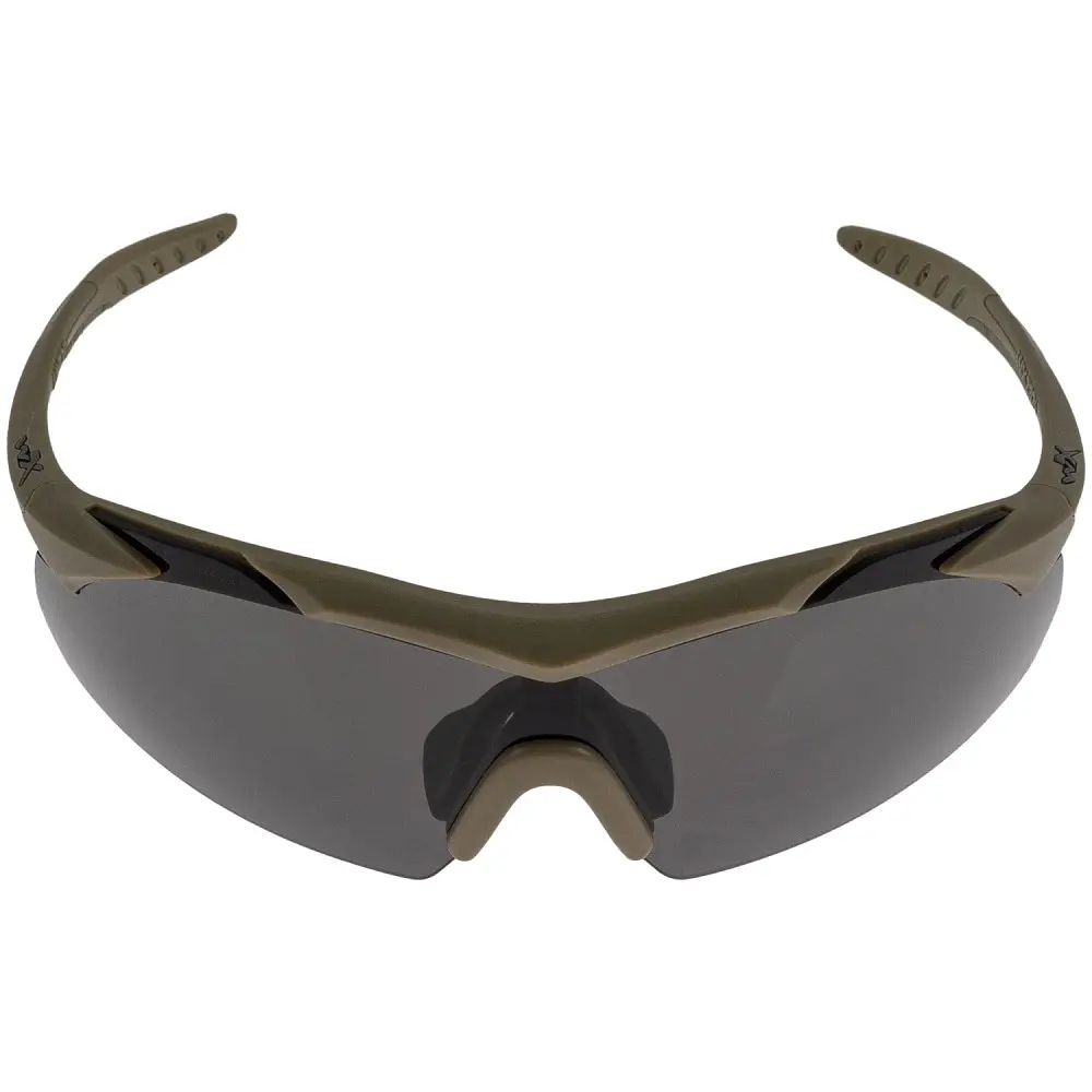 Очки баллистические Wiley X WX Vapor 2.5. 3 линзы (Grey/Clear/Light Rust) оправа Tan - фото 3