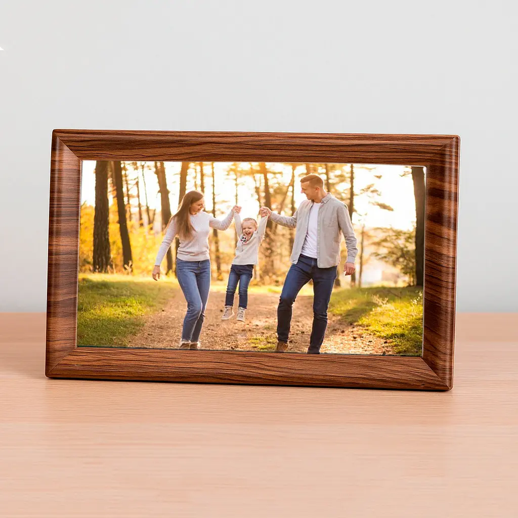 Фоторамка электронная Digital Photo Frame 10.1" с Wi-Fi, музыка, фото и видео, IPS экран 1280×800 - фото 2