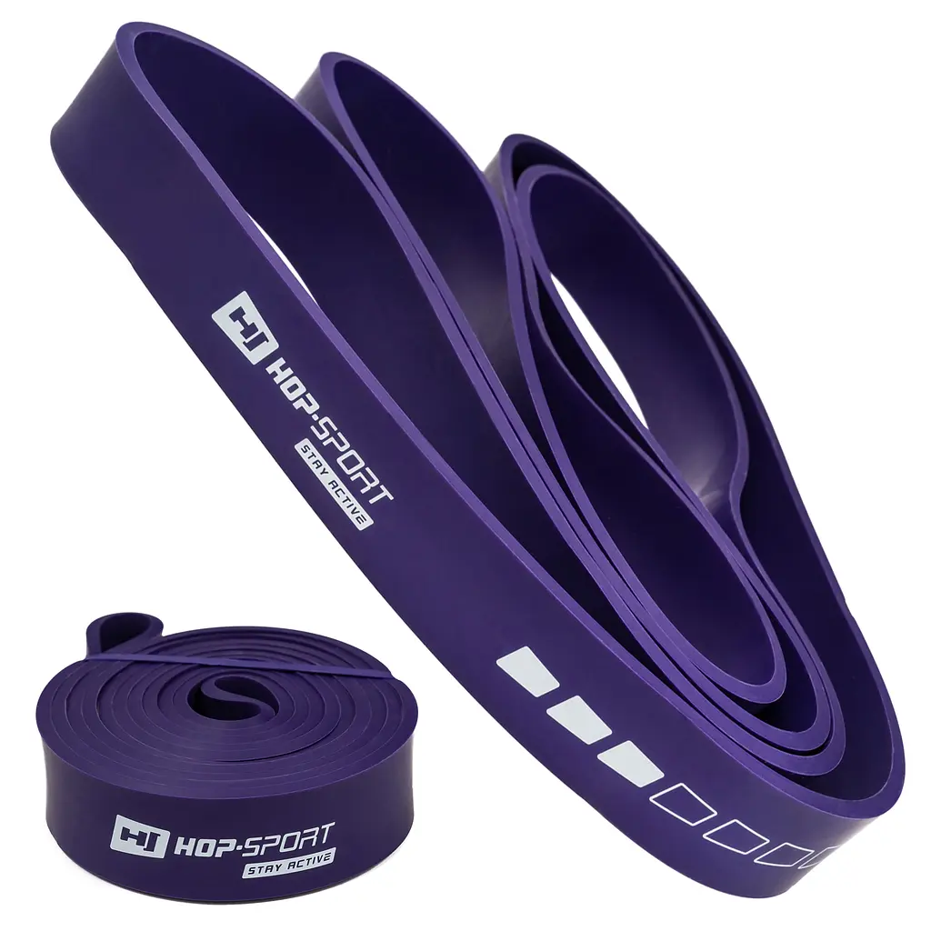 Резинка для фітнесу Hop-Sport 16-39кг HS-L032RR фіолетова - фото 16