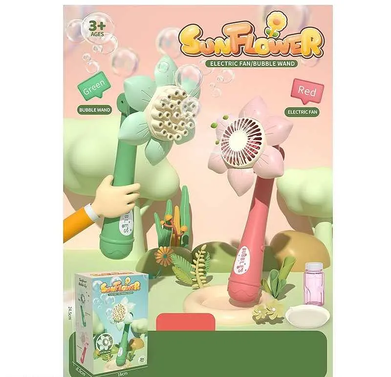 Генератор мильних бульбашок, 777-7, механічний, 2 насадки, з мильним розчином (в асортименті) - фото 3