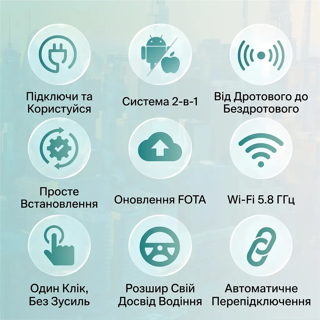 Ottocast Mini Dot — бездротовий адаптер CarPlay та Android Auto 2 в 1 - фото 8