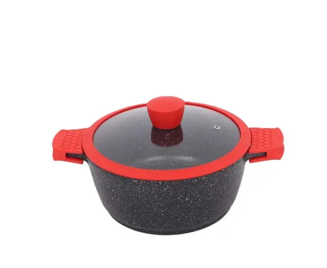 Каструля з кришкою Bohmann BH-7353-22-MRB 22 см 3 л - фото 4