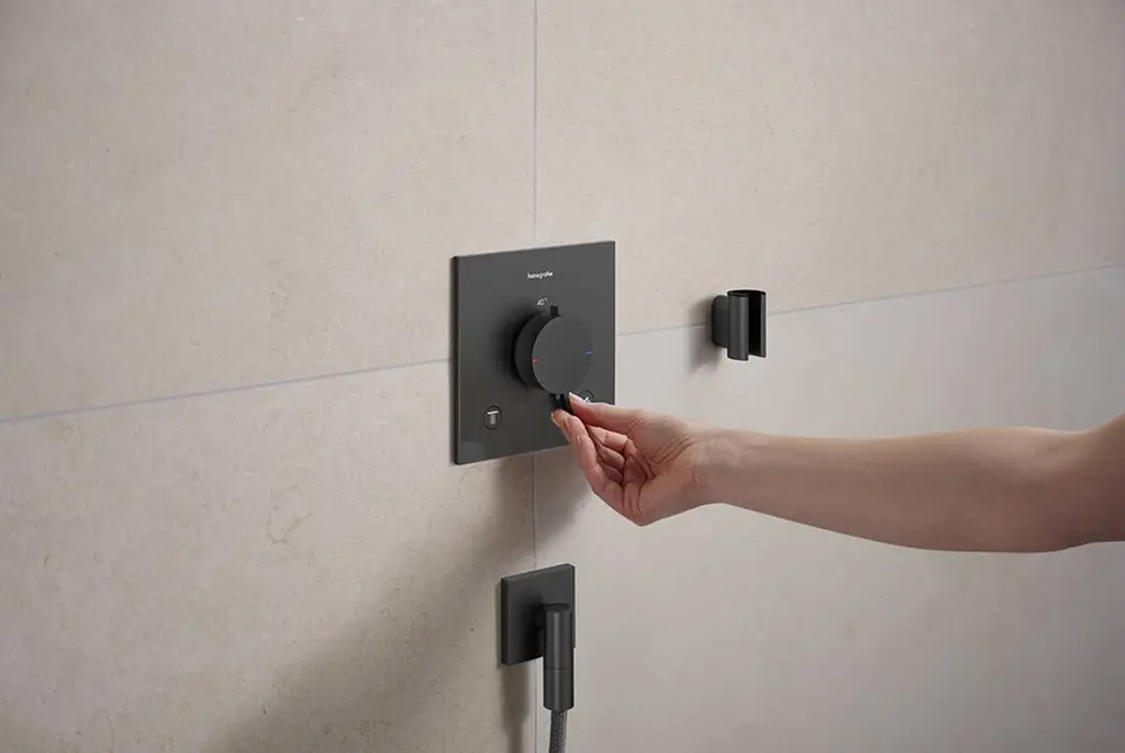 Тримач для душу Hansgrohe Porter Fine matt black 28885670 - фото 3