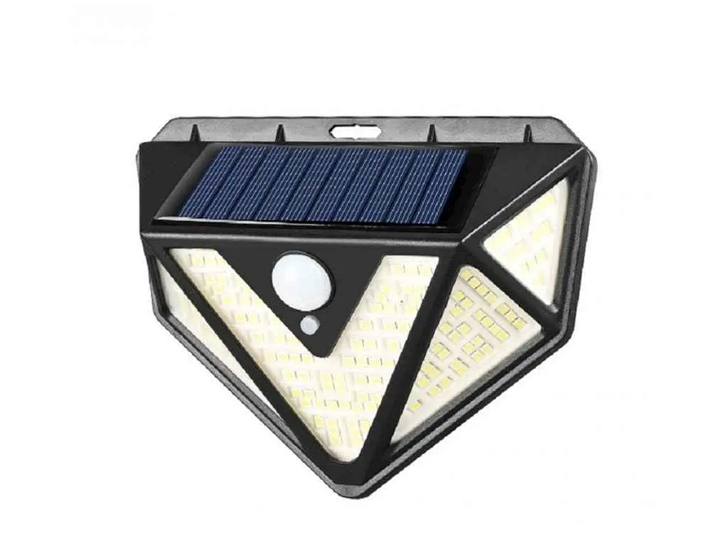 Світильник світлодіодний вуличний LUXEL 24W 6000K IP65 з Д/Р на сонячних батареях (SSWL-07C)