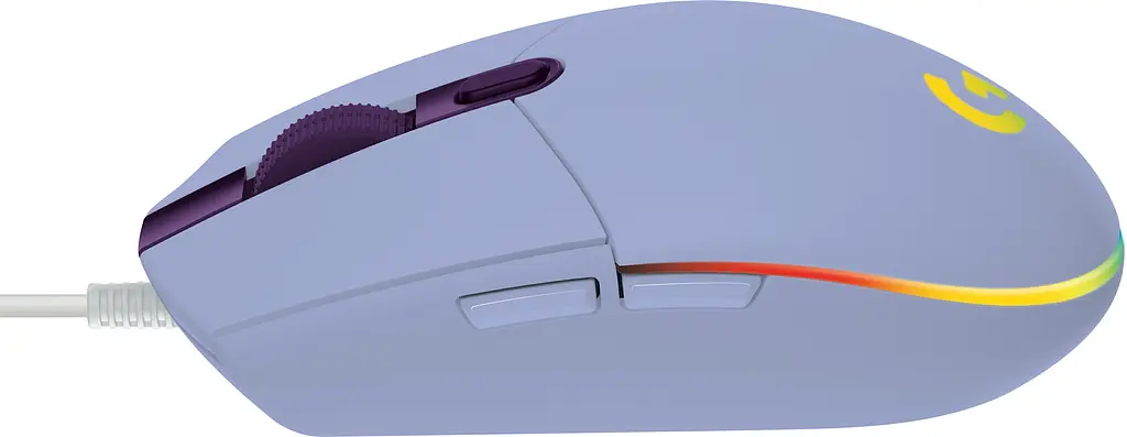 Миша комп'ютерна Logitech G203 Gaming Lightsync RGB Lilac (910-005851) - фото 3