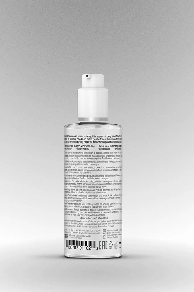 Лубрикант на водній основі Wicked Simply Aqua 70 ml - фото 3