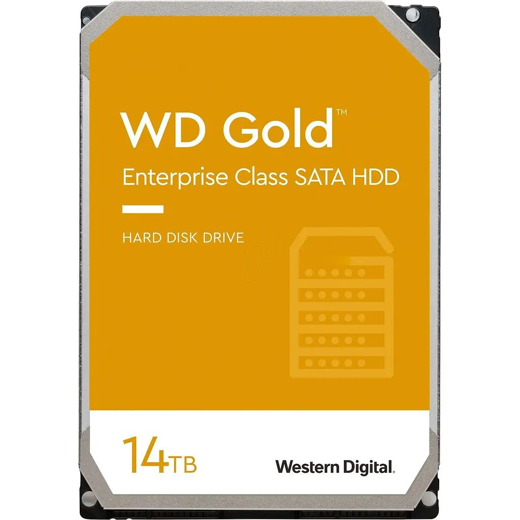 Жесткий диск 3.5" WD Gold Enterprise Class 14ТВ SATA 512MB [WD142KRYZ] [141147] - фото 2