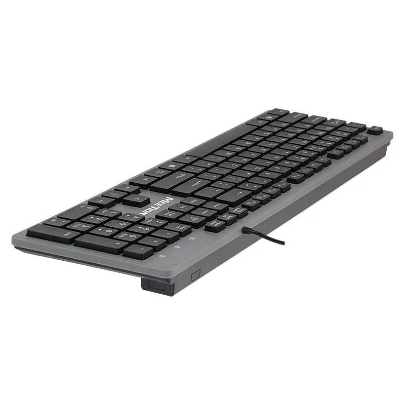 Клавіатура MeeTion USB Standard Chocolate Ultrathin Keyboard K841 Ukr/RU/EN розкладки - фото 3