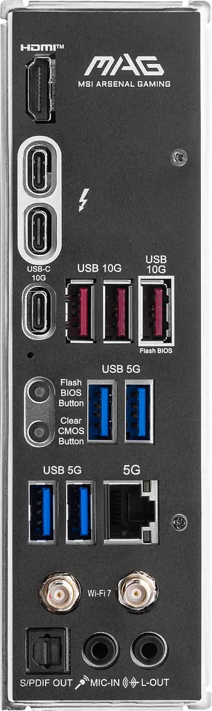 Материнська плата MSI Z890 MAG Tomahawk Wi-Fi LGA 1851 (MAG Z890 TOMAHAWK WIFI) - фото 3
