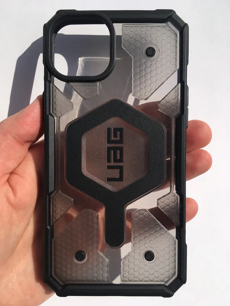 Чохол протиударний UAG Pathfinder MagSafe для iPhone 14 Plus/15 Plus Ash 114357113131 - фото 6