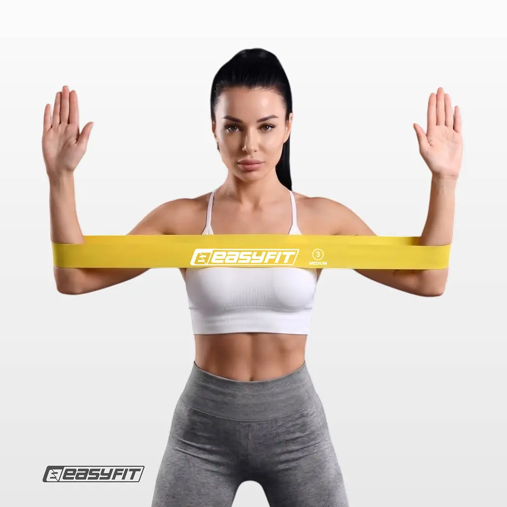 Резинки для фітнесу EasyFit набір з 7 штук - фото 10