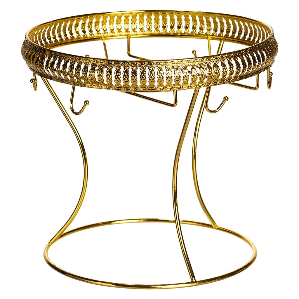 Суповой сервиз на 6 персон супница на подставке 2 л с бульонницами 300 мл Золотистый Yiwu ML-T35 - фото 4