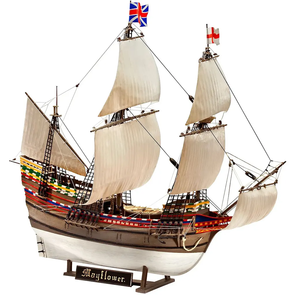 Збірна модель Revell набір Корабель Mayflower масштаб 1:83, 369 деталей (RVL-05684) - фото 3