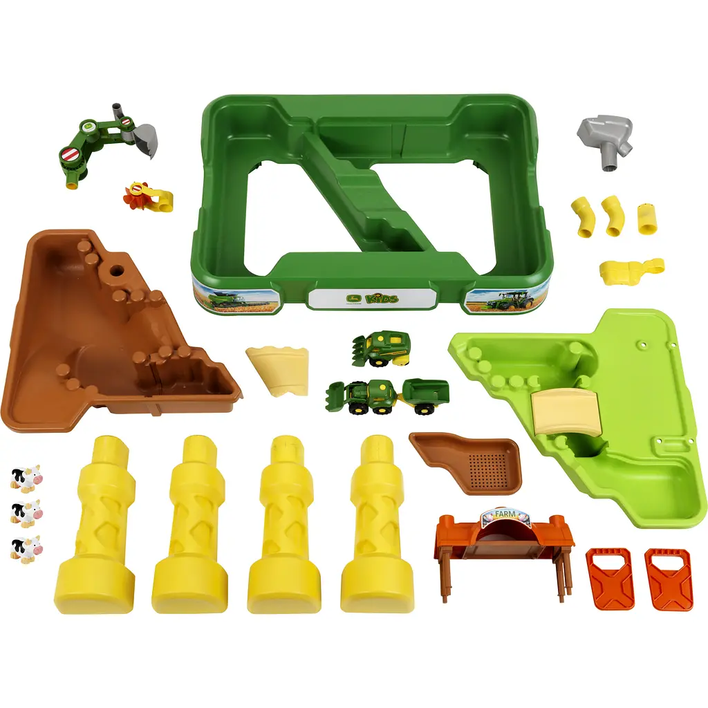 Стол для игр Klein John Deere Ферма 2 в 1 с песком и водой (3948) - фото 5