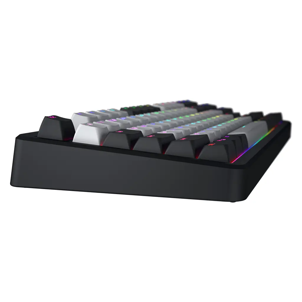Клавиатура Hator Rockfall 3 Mecha TKL QMK/VIA Orange Wireless Black (HTK850UA) - фото 4
