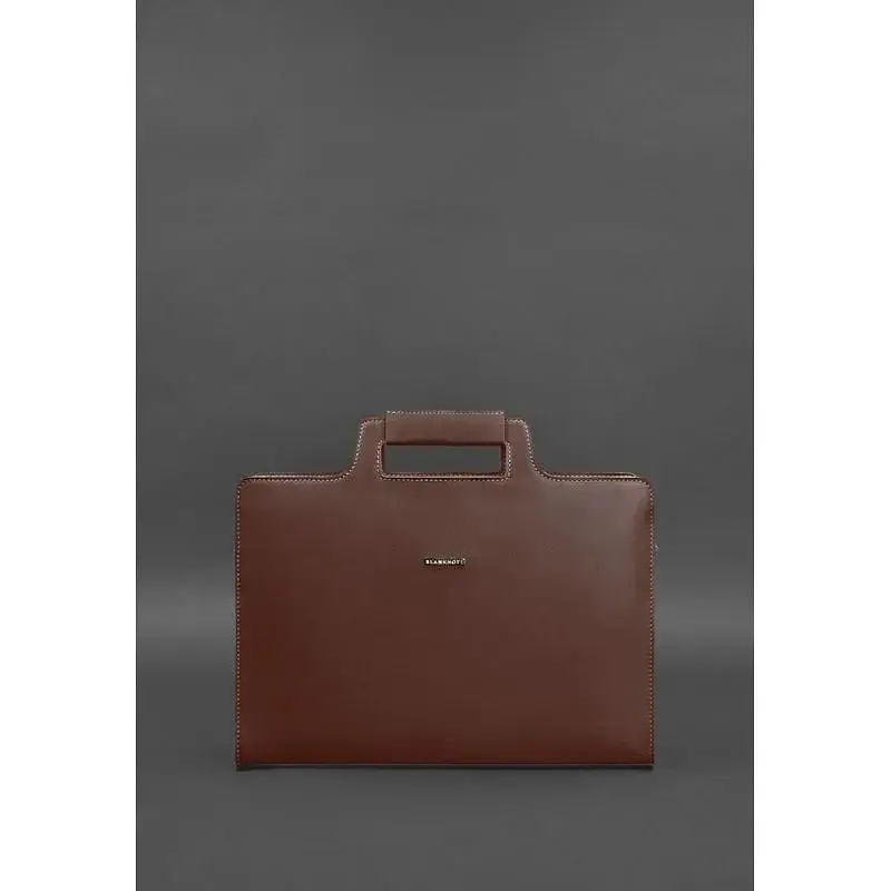 Сумка для ноутбука та документів BlankNote Жіноча шкіряна 15 Burgundy (BN-BAG-36-vin) - фото 3