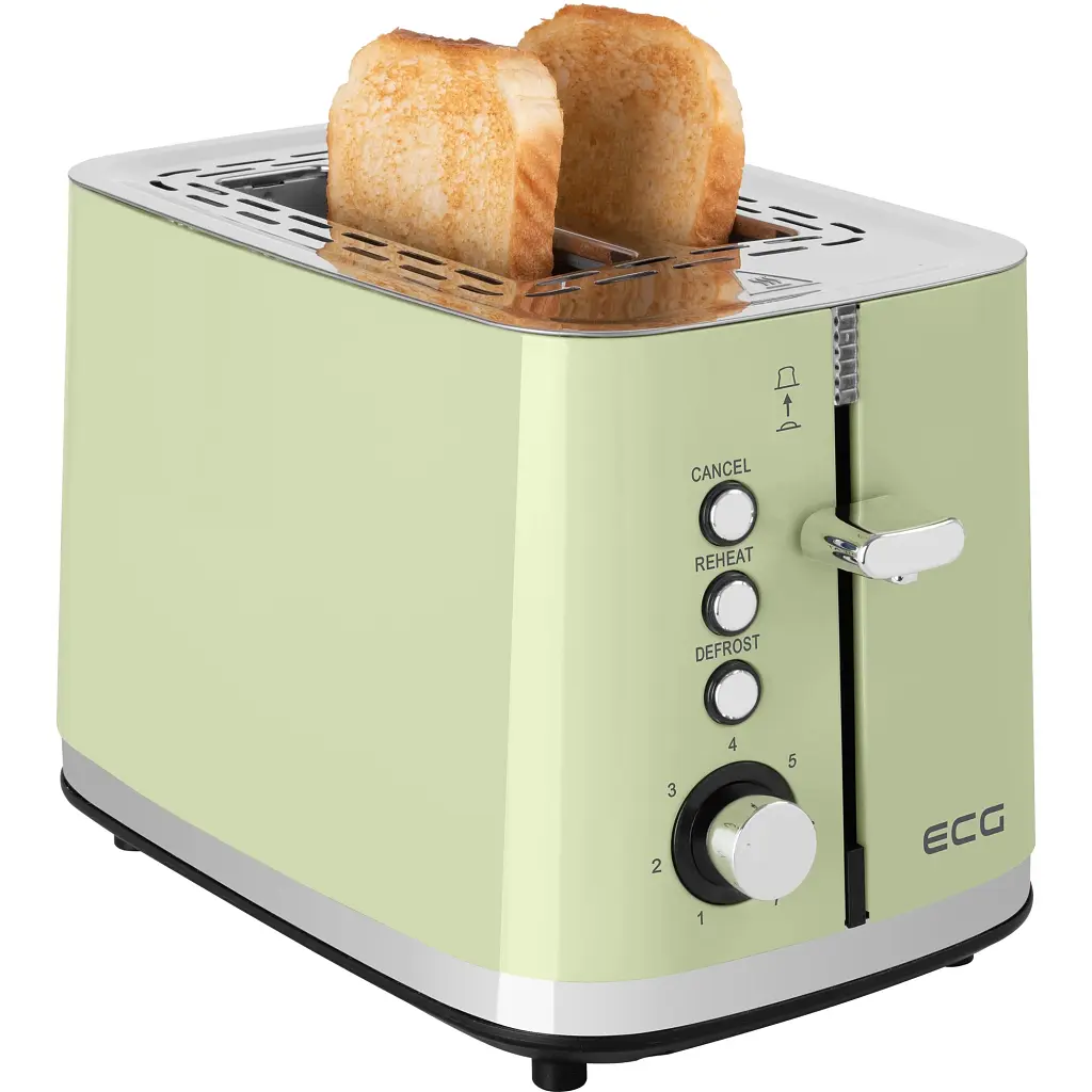 Тостер ECG ST 2766 Vintage Olive - фото 7