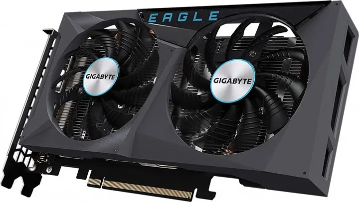 Відеокарта Gigabyte RTX 3050 8GB Eagle (GV-N3050EAGLE-8GD) (GDDR6, 128 bit, PCI-E 4.0 x8) Б/в - фото 3