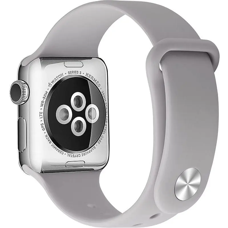 Ремешок Uwatch Silicone Strap for Apple Watch 42/44 mm Lavender - фото 2