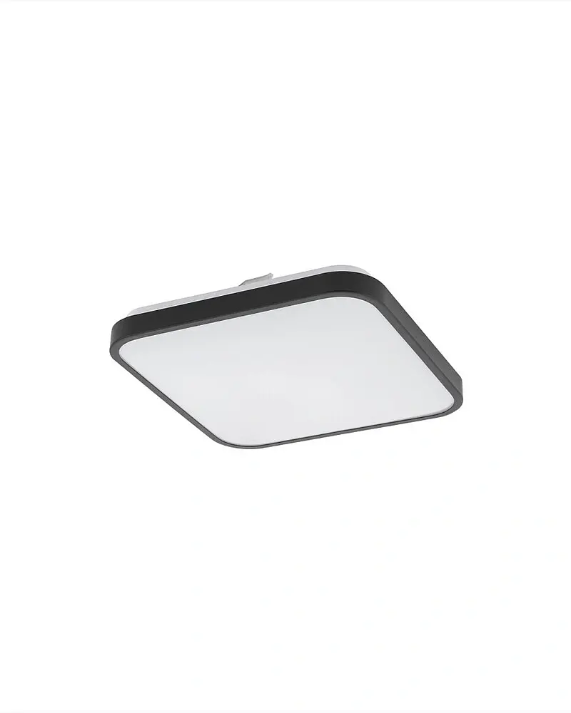 Светильник потолочный Nowodvorski 10984 Agnes Square LED PRO 1x16W 4000K 1300Lm IP44 черный - фото 3
