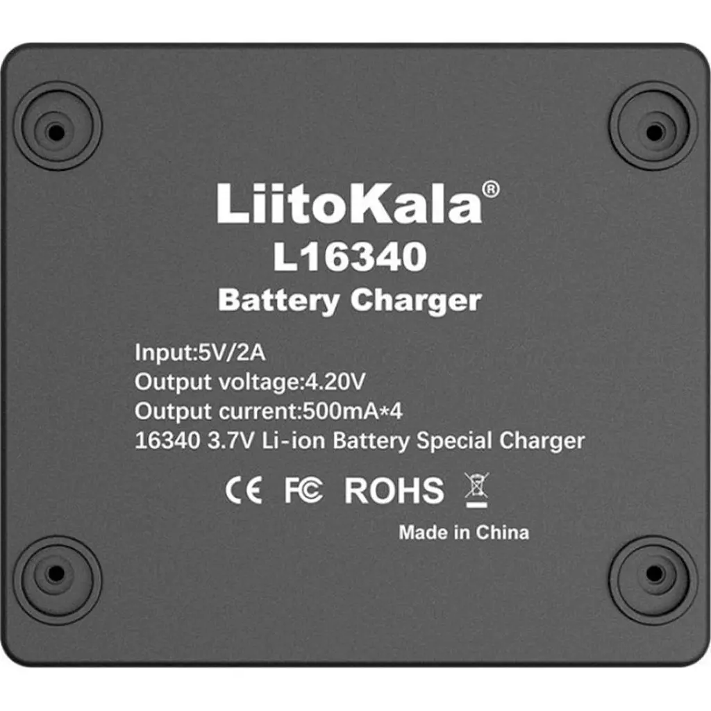 Зарядний пристрій LiitoKala Lii-16340 [129886] - фото 3