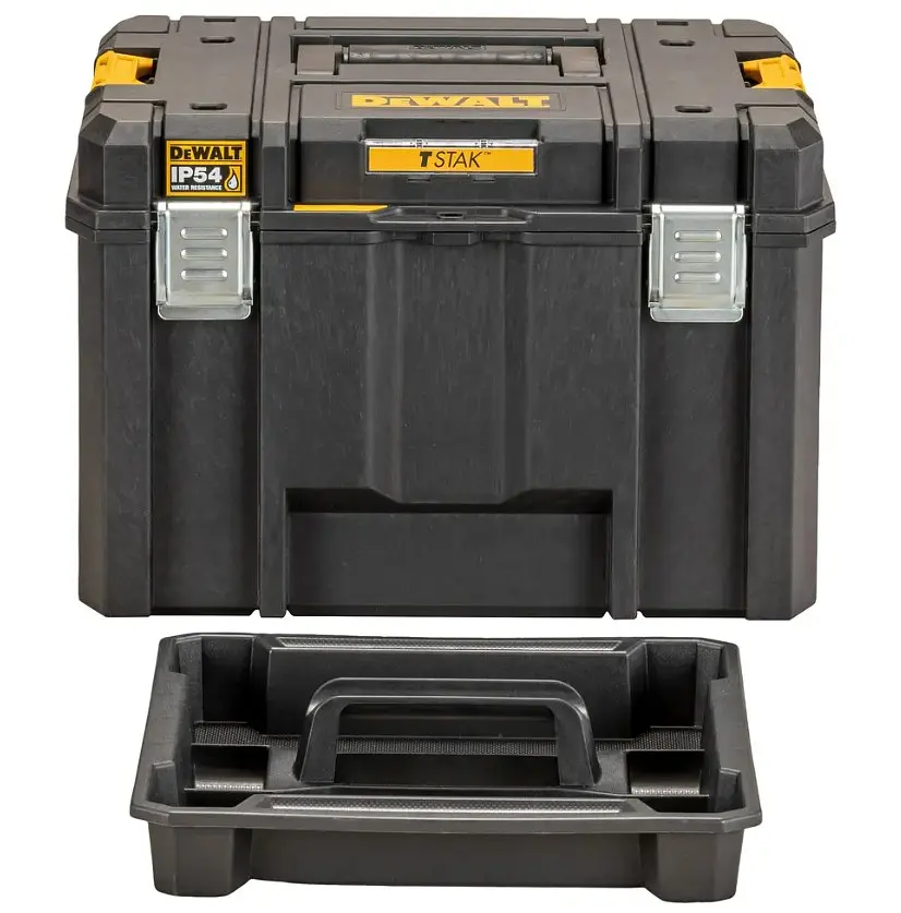 Ящик DeWalt TSTAK 2.0 збільшеної місткості з лотком (DWST83346-1) - фото 3