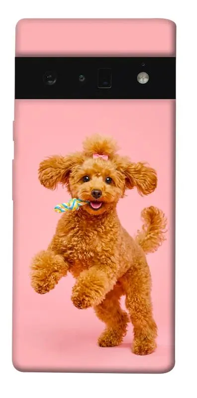 TPU чохол Demsky Happy poodle для Google Pixel 6 Pro