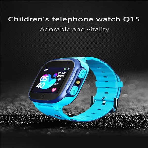 Дитячий смарт-годинник Smart Baby Watch S1 з камерою GPS-трекером і яскравим дисплеєм блакитний - фото 2
