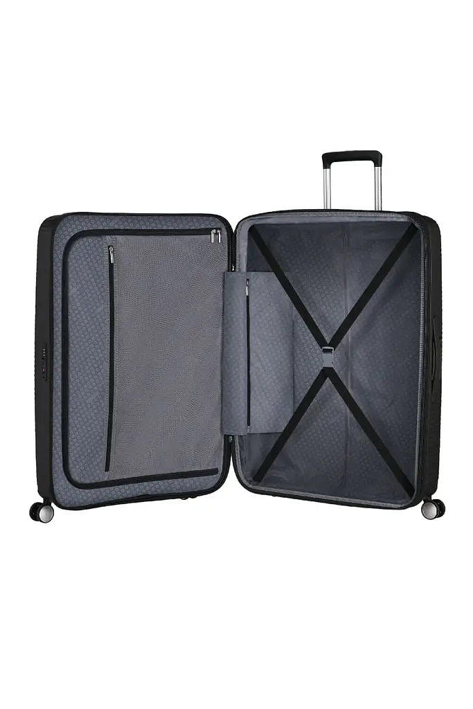 Валіза 80 См American Tourister SOUNDBOX BLACK 80x56x34(37) 32G*09009 - фото 2