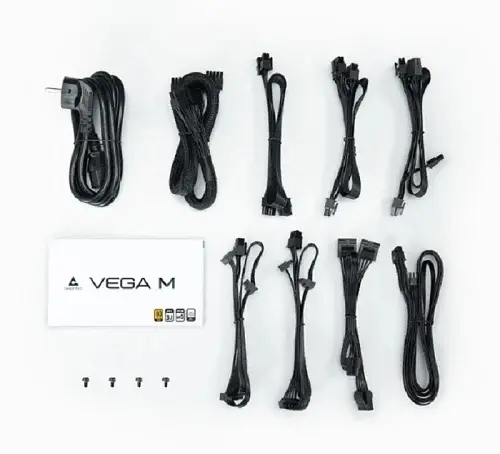 Блок живлення 1000 Вт, VEGA M, Black, модульний Chieftec teh0028899 - фото 7