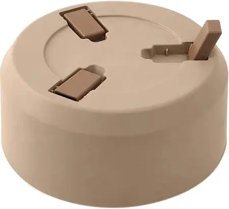 Горшок для цветов Alyaplastik Tripot 1.3 л бежевый (13227) - фото 2