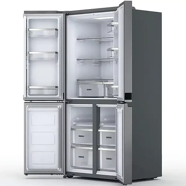 Холодильник Whirlpool многодверный 187.4x90.9х69.8 холод. отд. 384 л мороз. отд. 207 л 4дв. А++ NF инв. дисплей нерж - фото 4
