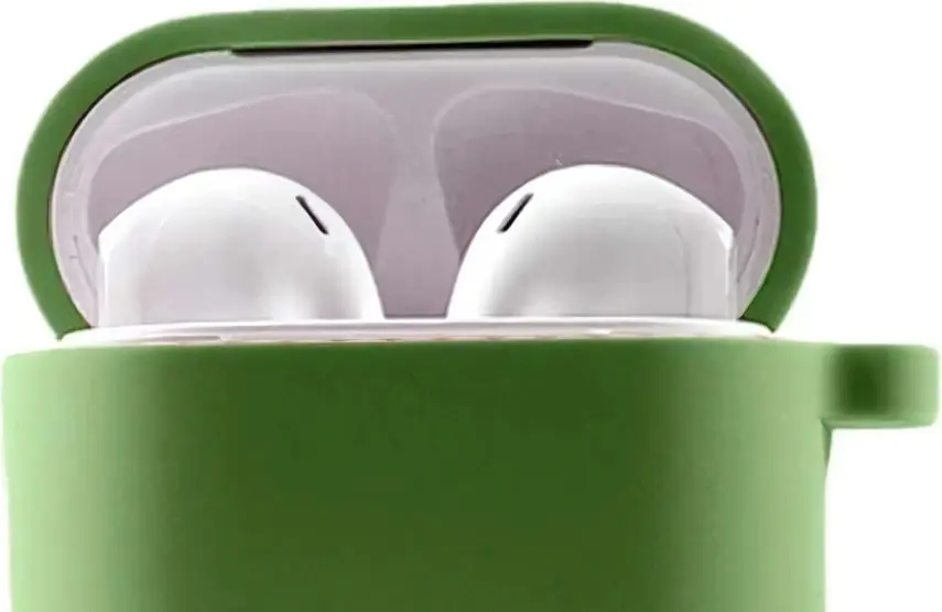 Чехол Silicone Case + Carabine для Apple AirPods Pine Mint [97528] - фото 2
