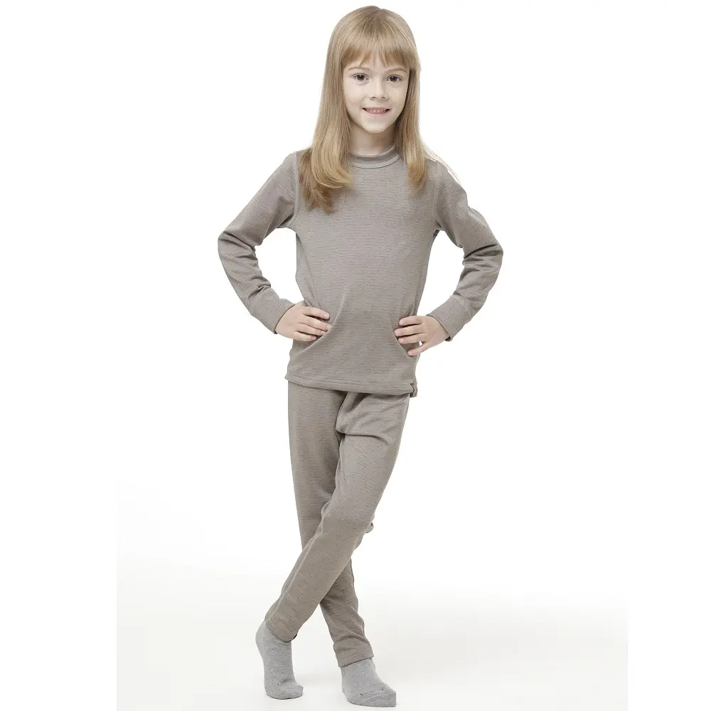 Термофутболка Turbat Yeti Top Kids 104 Серый - фото 2