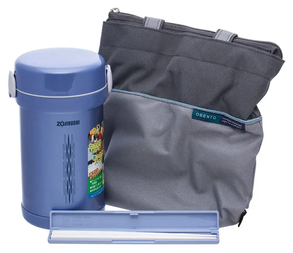 Набор для ланча ZOJIRUSHI SL-NC09AA Blue - фото 3