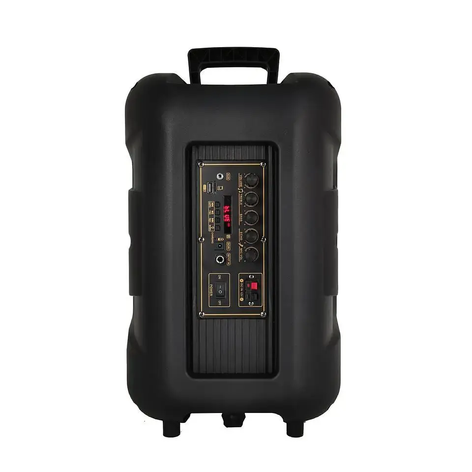 Портативна акустична колонка RX-1228 з мікрофоном та пультом - фото 6