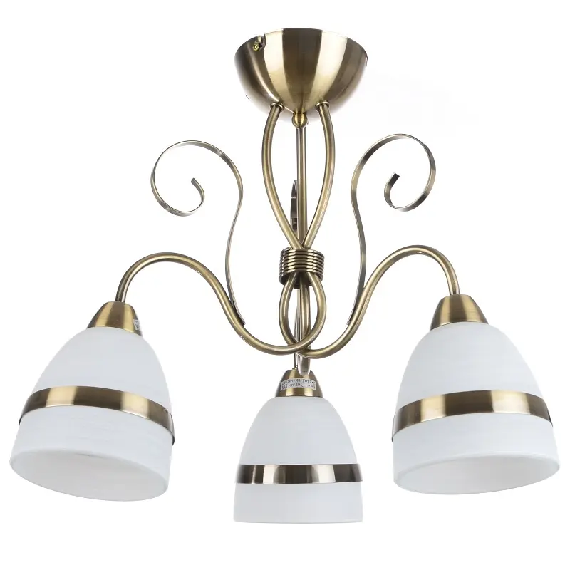 Люстра потолочная Brille для кухни E14 60W BZ (LK-154C/3) - фото 1