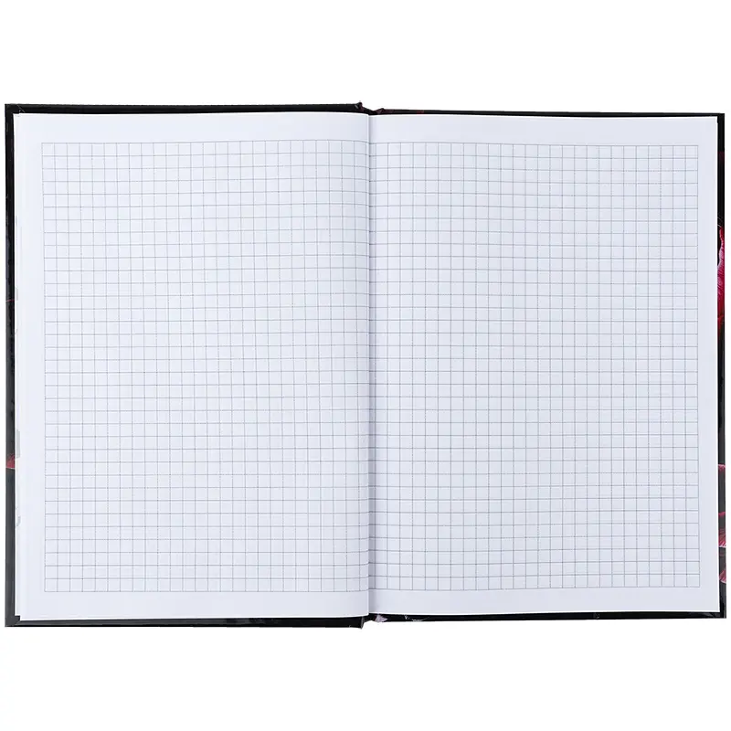 Книга записна Axent Maroon fleur А5 в клітинку 96 аркушів (8459-1-A) - фото 3