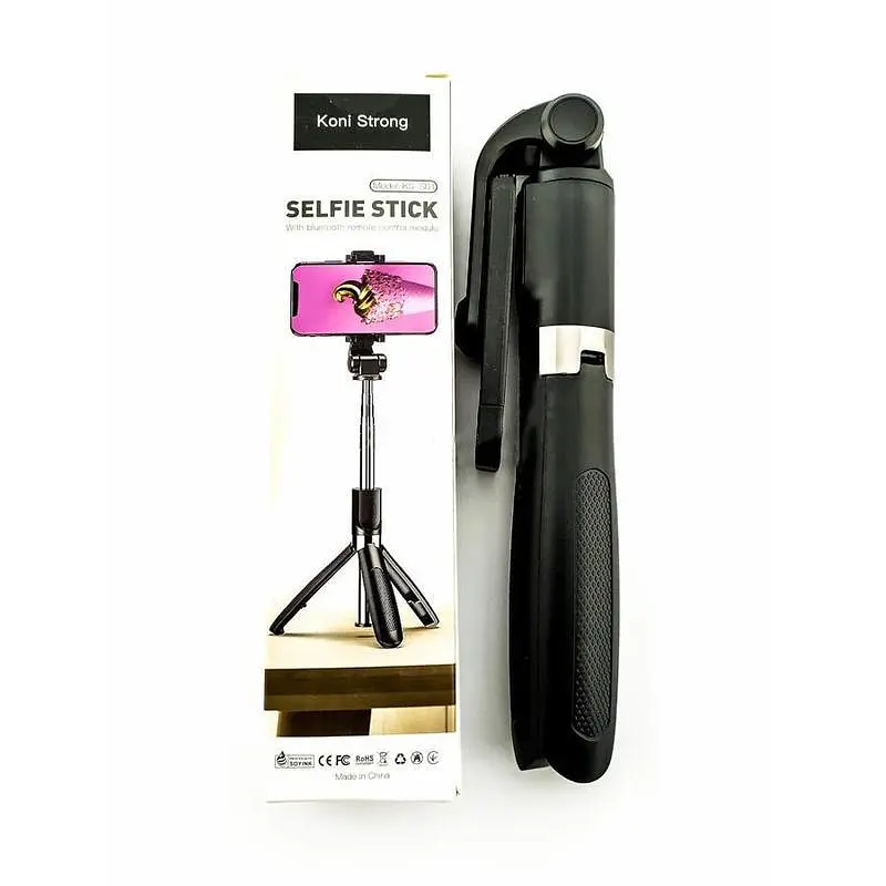 Селфі-монопод Koni Strong KS-S01 бездротовий Bluetooth - фото 3
