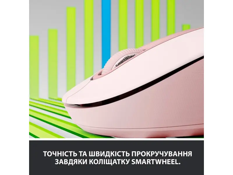 Миша Logitech M650 L Wireless Signature Rose (910-006237) - фото 2
