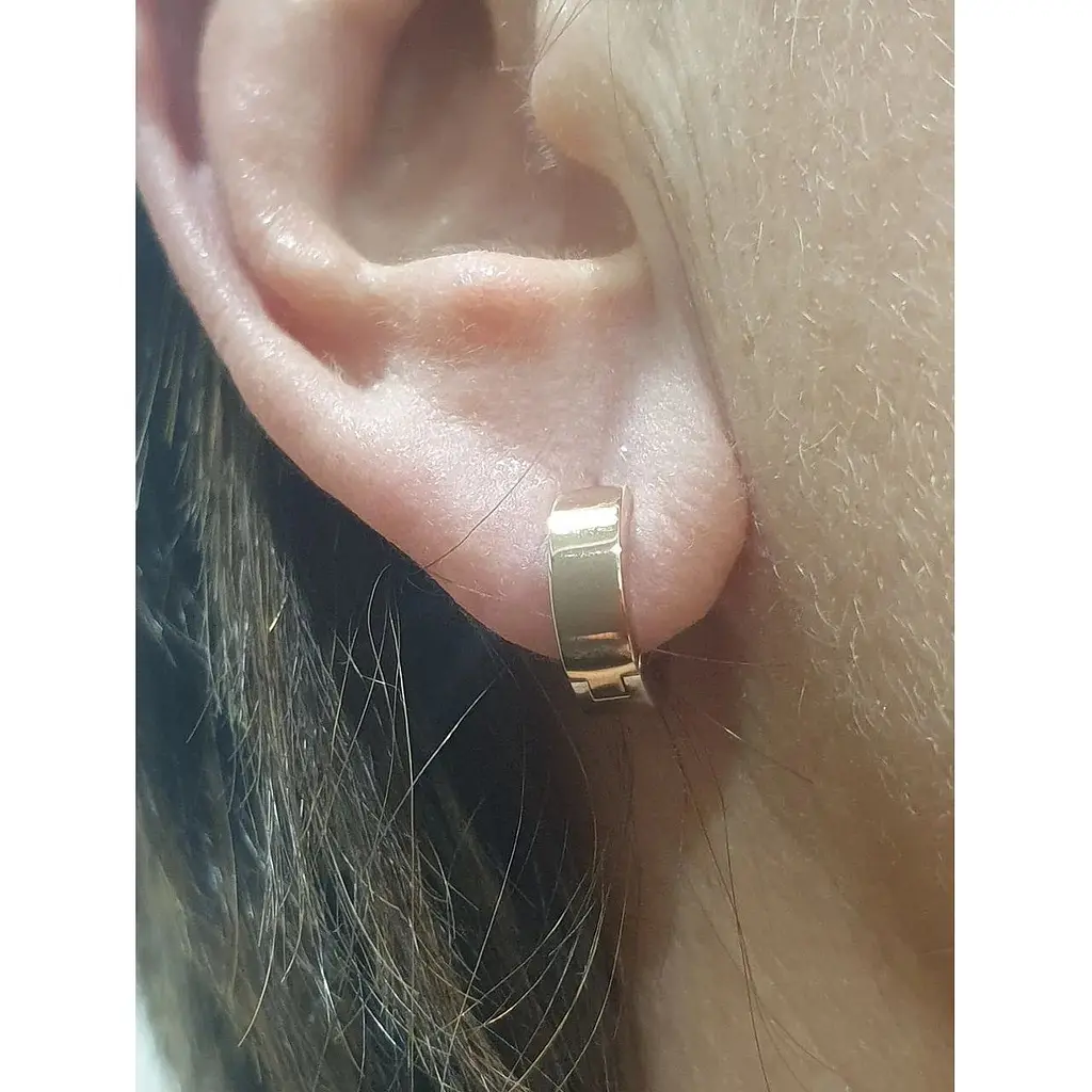 Золотая моносерьга Столичная Ювелирная Фабрика 2 в 1. 110448КБЯ - фото 2