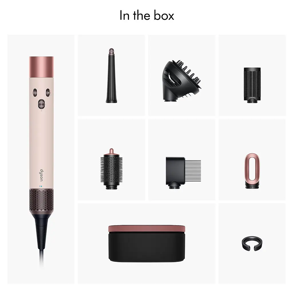 Стайлер Dyson HS08 Airwrap ID Curly + Coily Ceramic Pink/Rose Gold (60552) - фото 2
