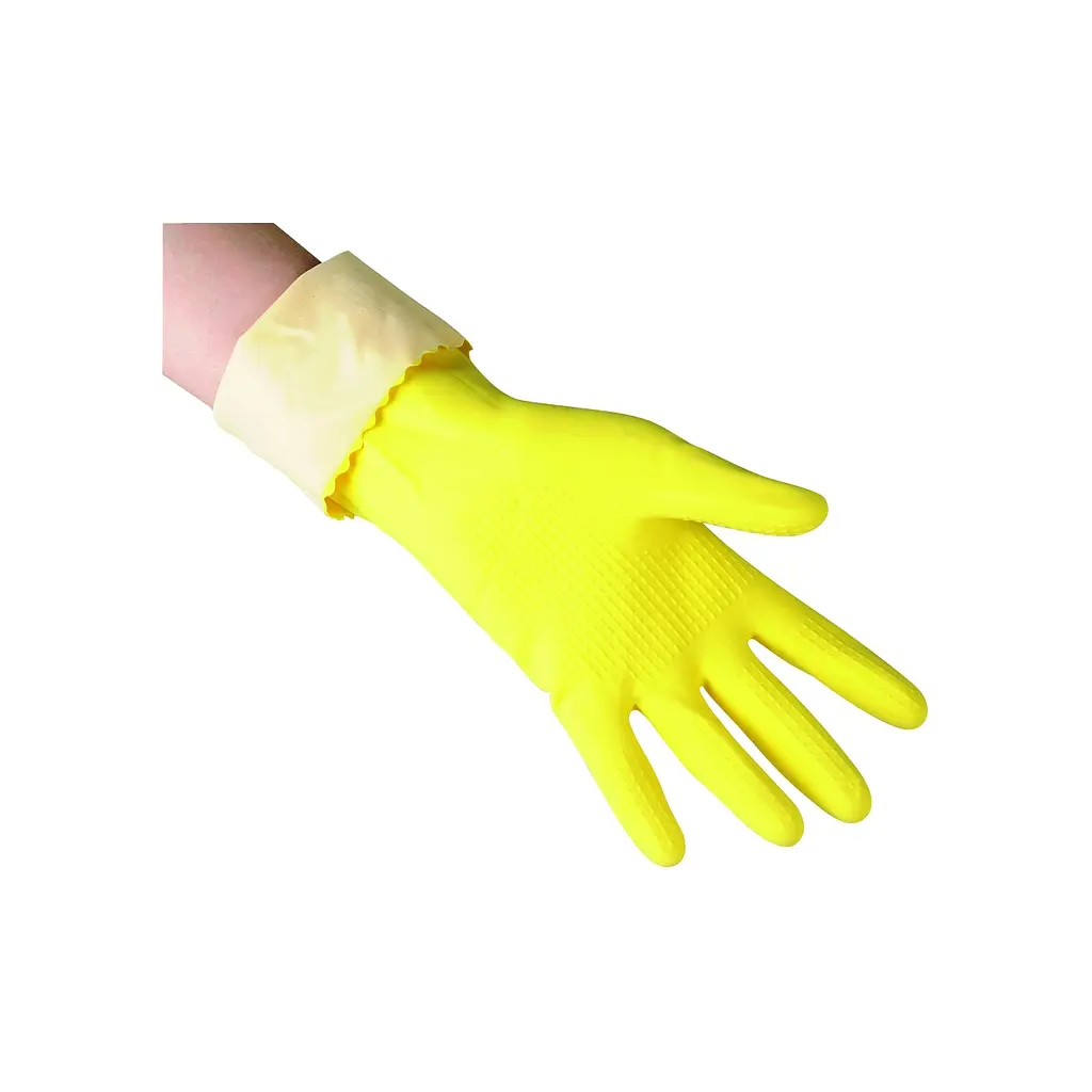 Рукавички господарські Vileda Super Grip Латексні Надміцні Розмір M (8001940003351) - фото 2