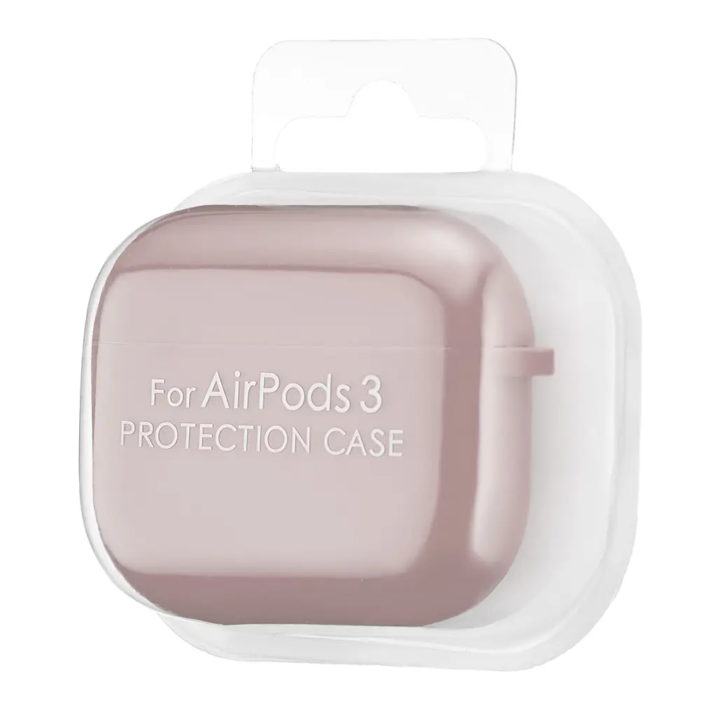 Чохол Silicone Case 2,5mm with microfiber for AirPods 3 Sand Powder - фото 2